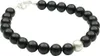 Armband Armkette Armschmuck aus echtem Onyx schwarz & 925 Produktbild-Vorschau 1