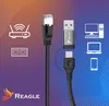 3M ETHERNET NETZWERK KABEL 2W1 USB-C USB-A ZU LAN KABEL Produktbild-Vorschau 6
