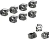 10x KABELHALTER BEFESTIGUNG CLIP KLAMMER HALTER für Produktbild-Vorschau 2