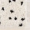 Teppich Hochflor - Grand Dots Creme Schwarz Produktbild-Vorschau 6