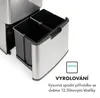 Klarstein TouchLess, odpadkový koš, senzor, 72 l, 4 nádoby, Náhled obrázku produktu 5