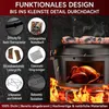 GUSSKÖNIG Dutch Oven - 2in1 Marmite en fonte calcinée 4,8L Voir les images du produit 5