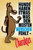vianmo Holzschild 30x20 cm Hunde haben Charakter Tier Produktbild-Vorschau 1
