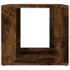 vidaXL Nočný stolík Smoked Oak 41x40x36 cm odvodený výrobok Náhľad obrázku produktu 5