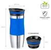 Thermobecher 400 ml inklusive 1 Extradeckel Produktbild-Vorschau 3