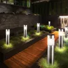 8er Set LED Solarleuchten, Edelstahl, IP44, H 28cm Produktbild-Vorschau 4
