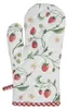 Clayre & Eef Ofenhandschuh 18x30 cm Weiß Rot Baumwolle Produktbild-Vorschau 1