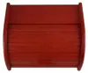Großer Holz-Brotkasten Rot 40x29x18cm – Brotkorb für Produktbild-Vorschau 4