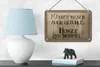 Blechschild Spruch 18x12cm Männer haben auch Gefühle Hunger Produktbild-Vorschau 4