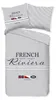 Pure Bettbezug "styl wiejski z paskami" - grau - (135x200 Podgląd zdjęcia produktu 1