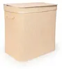 Relaxdays Wäschekorb mit Deckel, Bambus, 170 l, 3 Produktbild-Vorschau 10