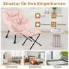 Fotel COSTWAY z podnóżkiem, fotel relaksacyjny z Podgląd zdjęcia produktu 9