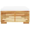 vidaXL 2-tlg. Garten-Lounge-Set Massivholz Teak -  Produktbild-Vorschau 5