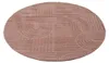 Teppich Holly Peach Rund Ø 120 cm | Moderner Teppich für Produktbild-Vorschau 2