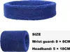 Schweißband Set Weicher Baumwolle Schweissband Sport Produktbild-Vorschau 2