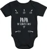 Baby Body Papa du schaffst das kurzarm Babybody Baumwolle Produktbild-Vorschau 1