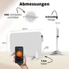 FlinQ Infrarot-Heizgerät – Smart & energieeffizient – Produktbild-Vorschau 3