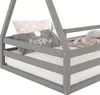 Hausbett SILA aus massiver Kiefer, schönes Montessori Bett Produktbild-Vorschau 5