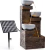 blumfeldt Fez solární fontána, LED, 34 x 76 x 36 cm Náhled obrázku produktu 1