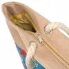 Dames strandtas, blauw, van stof, 50x36 cm Productafbeelding-voorbeeld 20