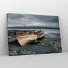 Bild auf Leinwand - Leinwandbild - Boot Wrack Ufer - Produktbild-Vorschau 4