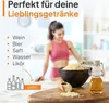 48x Glasflasche 60ml Flaschen zum Befüllen Einmachgläser Produktbild-Vorschau 5