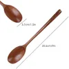 Suppenlöffel, Holz, Schöpflöffel, Löffel-Set zum Kochen, Produktbild-Vorschau 7