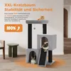 Purpurra Kratzbaum Extra-Dick Stämme XXL Stabil für Grosse Produktbild-Vorschau 3