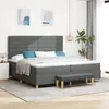 Eleganten-Stil Bettrahmen, Boxspringbett mit Matratze & Produktbild-Vorschau 2