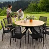 di volio Gartentisch Ravello ø 150 cm, rund - beige - Produktbild-Vorschau 8