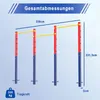 COSTWAY Turnreck Outdoor, gymnastická sestava s třemi Náhled obrázku produktu 3