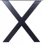 Tischbein X-form , Möbelbein, Möbelfüß, Metallbein, Produktbild-Vorschau 1