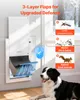 VEVOR Hundeklappe (Groß) mit 3 Magnetklappen & Produktbild-Vorschau 3