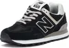 A single black New Balance sneaker is shown from a side angle on a white background. Náhled obrázku produktu