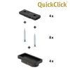 WAGNER QuickClick® Woll-Filzgleiter ULTRASOFT - 8x Produktbild-Vorschau 4