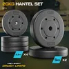 TREX SPORT Hantelbank mit Gewichten Set | Klappbare Produktbild-Vorschau 9