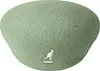 Kangol Flat Cap Schiebermütze 504 aus reiner Wolle in grün Produktbild-Vorschau