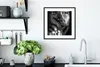 MuchoWow® Gerahmtes Poster Weiblich - Silber - Schwarz - Produktbild-Vorschau 4