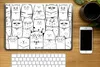 MuchoWow® Laptop Aufkleber Sticker Cover Schamhaft - Katze Produktbild-Vorschau 2