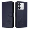 Kožené pouzdro pro Xiaomi Redmi Note 13 5G, sladká kočka Náhled obrázku produktu 2