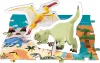 JANOD Lernpuzzle Dinosaurier 200 Teile Produktbild-Vorschau 6