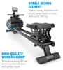 CAPITAL SPORTS Flow - vodní veslovací trenažér, 80 cm, 6 Náhled obrázku produktu 6