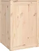 A plain, studio shot of a wooden laundry chest. Produktbild-Vorschau