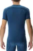 Uyn Man Evolutyon Uw Shirt Sh_Sl Blue Poseidon/Navy/N Blue Produktbild-Vorschau 3