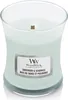 WoodWick Sagewood & Seagrass Mini Jar, Rund, Aqua-Farbe, 1 Produktbild-Vorschau 2