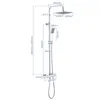 Homelody Duschsystem mit Thermostat 38°C Quadratische Produktbild-Vorschau 12