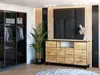 Skandinavische Kommode Sideboard Holz 140x80x35 für Produktbild-Vorschau 4