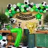 Pallone da calcio decorazione di compleanno set bambini Anteprima dell’immagine prodotto 4
