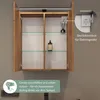 Planetmöbel ARIA Spiegelschrank für das Bad 60 cm mit Produktbild-Vorschau 3