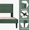 MODFU Polsterbett Einzelbett 90x200cm Leinen Jugendbett mit Produktbild-Vorschau 3